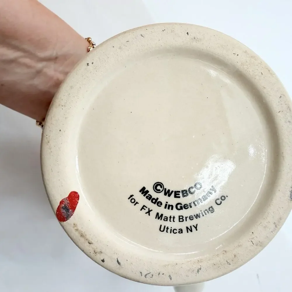 Vintage Unique Webco The Countess Beer Stein Schultz & Dooley FX Matt Brewing - Picture 14 of 15